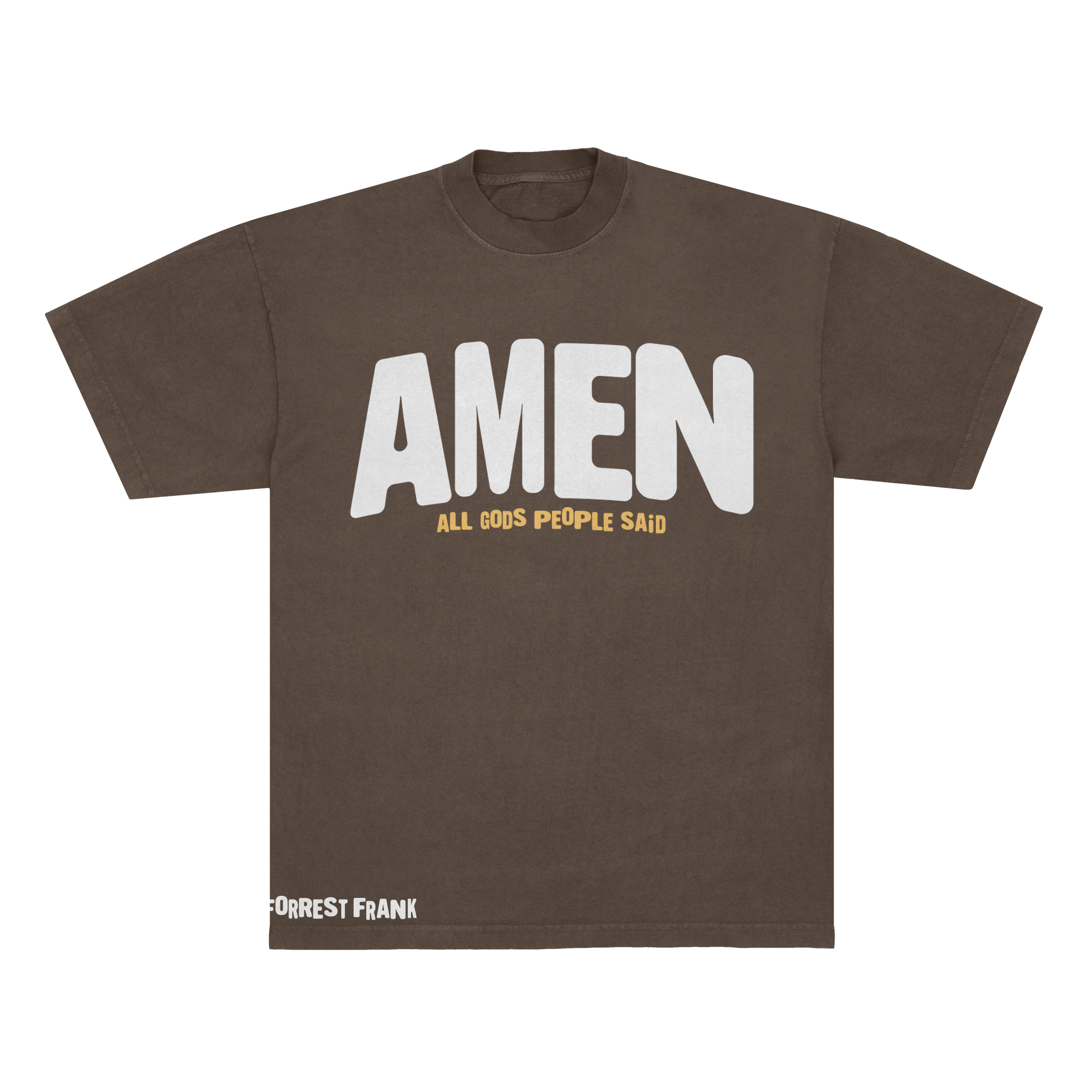 Amen Brown T-Shirt