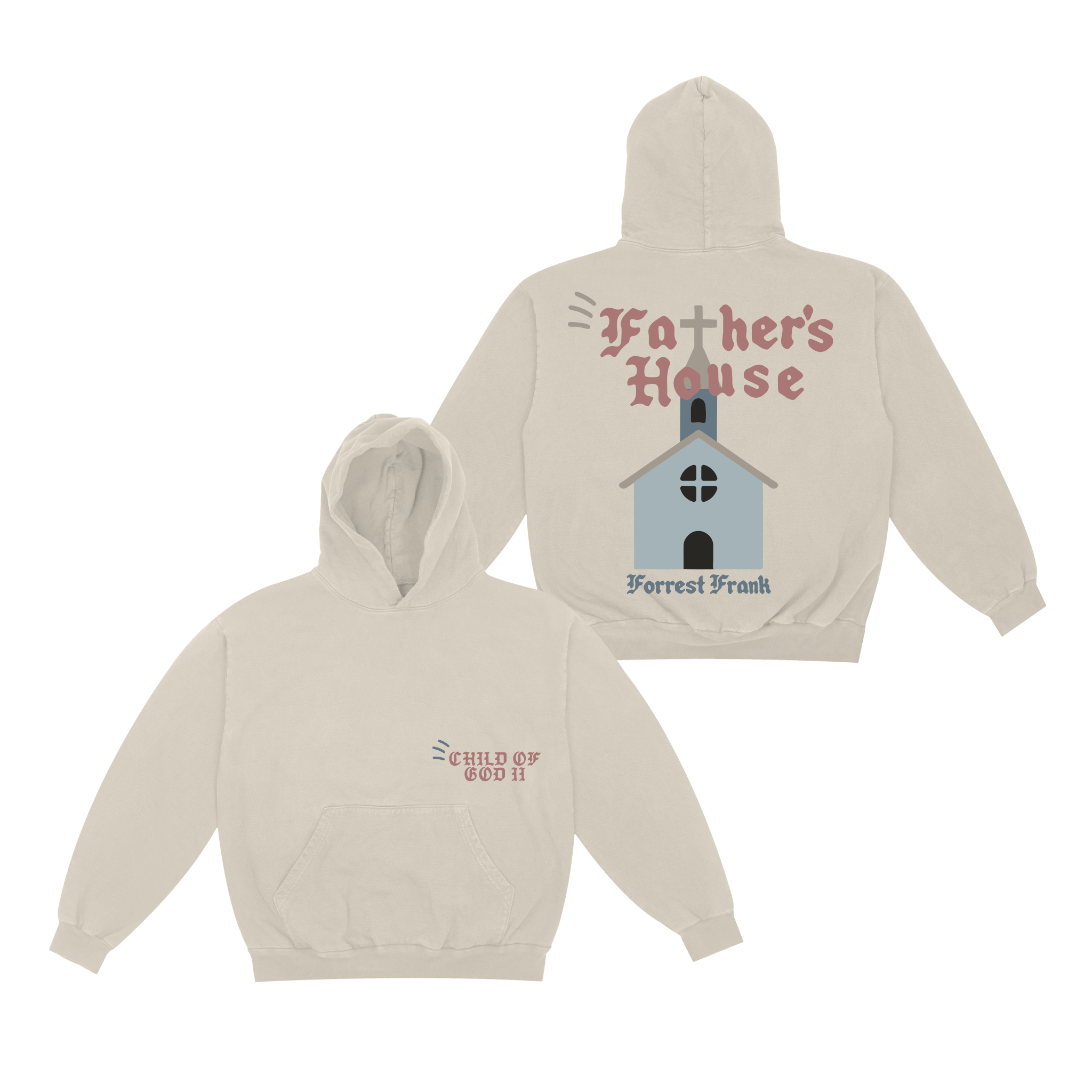 Father's House Cream Hoodie