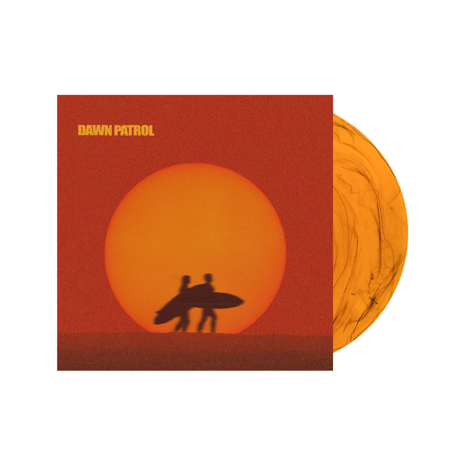 DAWN PATROL - Orange Swirl Vinyl